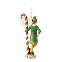 Load image into Gallery viewer, Buddy Elf by Candy Cane Ornament by Jim Shore
