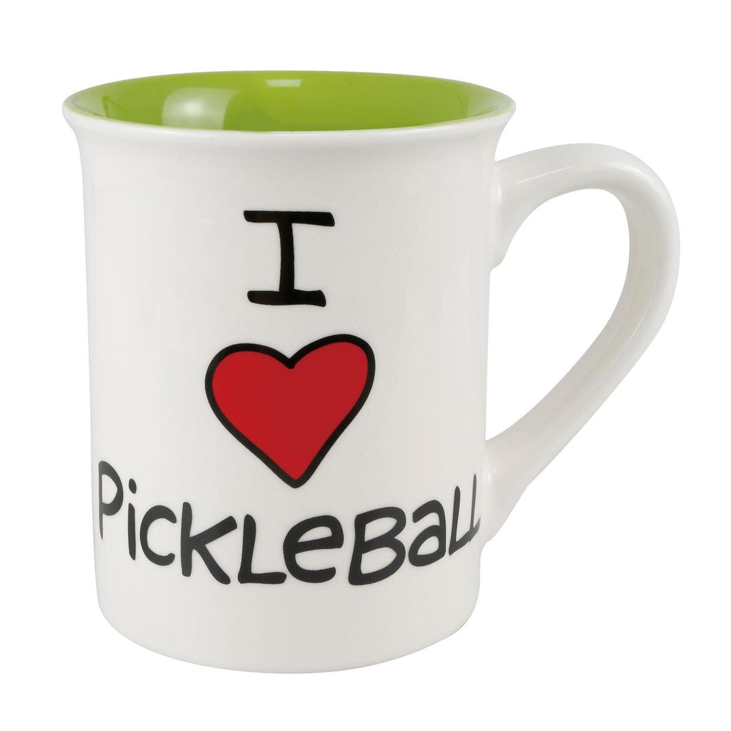 I Heart Pickleball Mug  - Our Name Is Mud