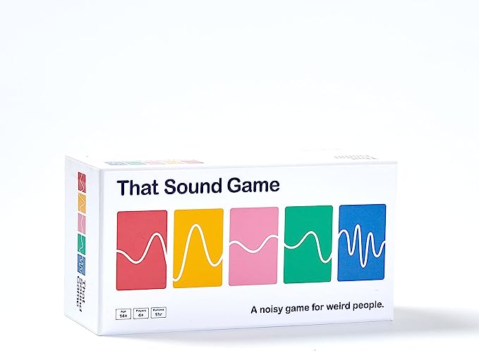 That Sound Game A noisy game for weird people – Party Game for Adults & Teens (14+) – Family Game