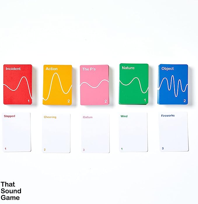That Sound Game A noisy game for weird people – Party Game for Adults ...