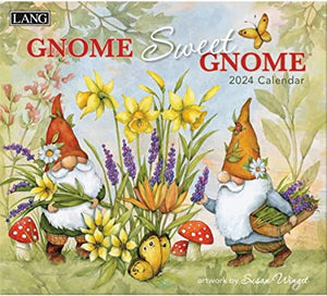 Gnome Sweet Gnome - 2024 Lang Wall Calendar