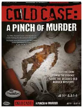 Load image into Gallery viewer, Cold Case: A Pinch of Murder – A Murder Mystery Game in a Box for Ages 14 and Up
