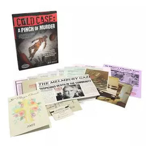 Cold Case: A Pinch of Murder – A Murder Mystery Game in a Box for Ages 14 and Up