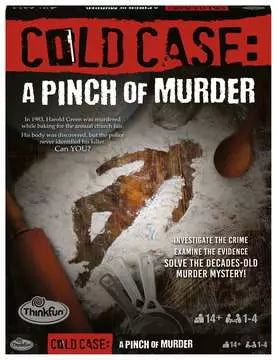 Cold Case: A Pinch of Murder – A Murder Mystery Game in a Box for Ages 14 and Up