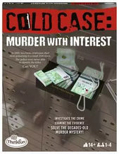 Load image into Gallery viewer, Cold Case: Murder with Interest – A Murder Mystery Game in a Box for Ages 14 and Up
