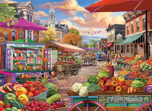 Market Day - 500 Piece Puzzle by Eurographics
