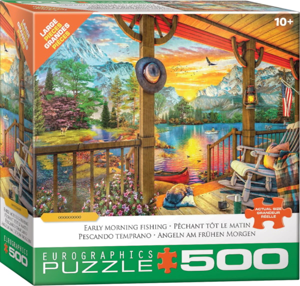 Early Morning Fishing - 500 Piece Puzzle by Eurographics