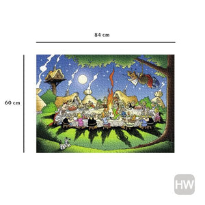 Le Banquet d'Asterix 1500 Piece Puzzle by Ravensburger