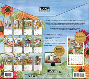 Birdhouses - 2024 Lang Wall Calendar