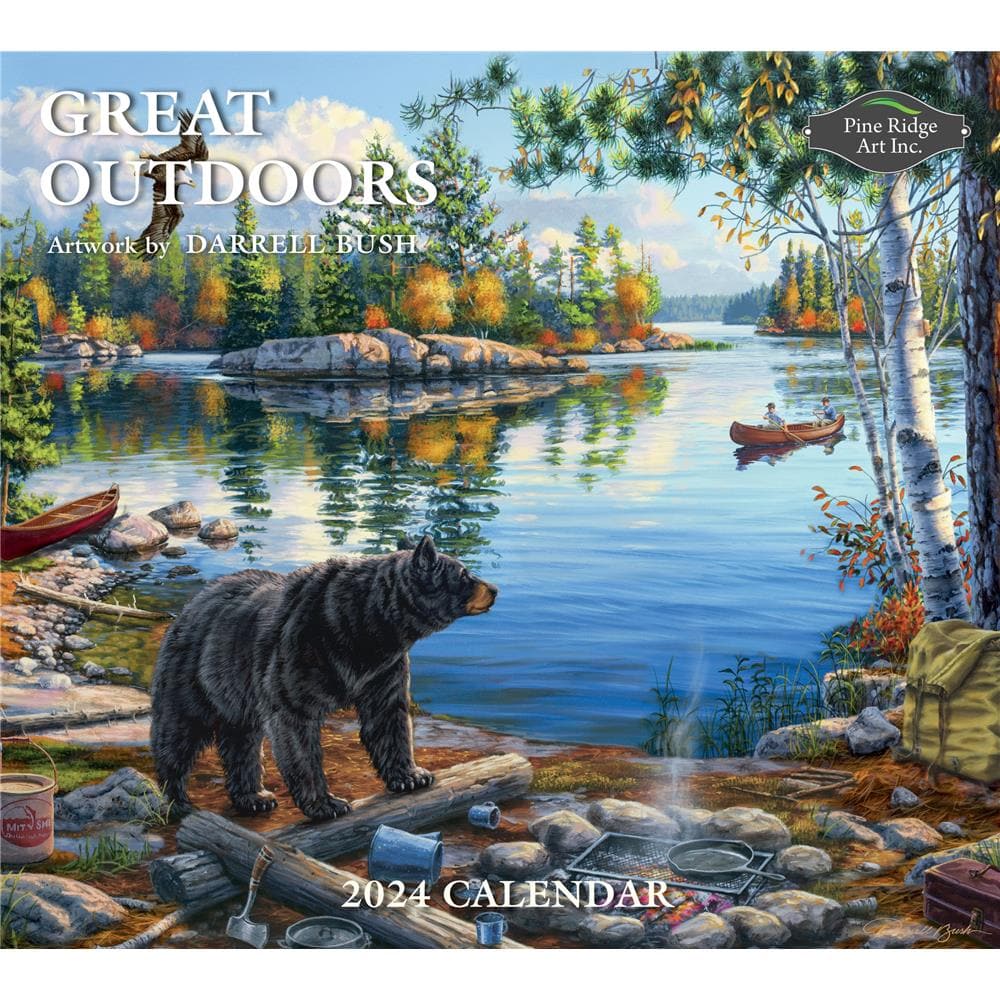 Great Outdoors 2024 Wall Calendar by Pine Ridge