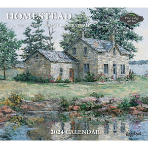 Homestead 2024 Wall Calendar by Pine Ridge