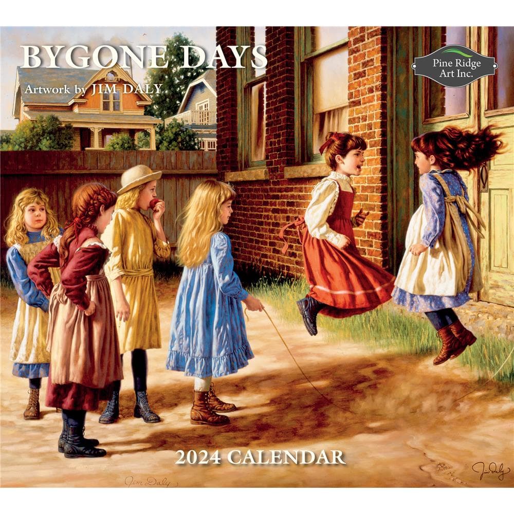 Bygone Days 2024 Wall Calendar by Pine Ridge