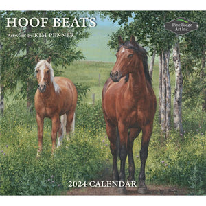 Hoof Beats 2024 Wall Calendar by Pine Ridge