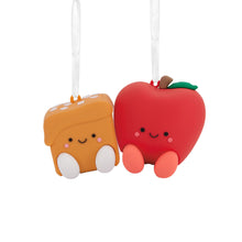 Load image into Gallery viewer, Better Together Apple and Caramel Magnetic Hallmark Ornaments, Set of 2
