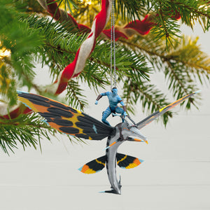 Avatar: The Way of Water Jake Sully on Skimwing Ornament