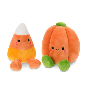 Better Together Candy Corn and Pumpkin Magnetic Plush, 5.5"