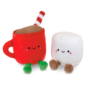 Large Better Together Cocoa & Marshmallow Magnetic Plush Pair, 12"