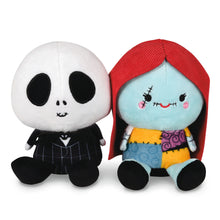Load image into Gallery viewer, Disney Tim Burton&#39;s The Nightmare Before Christmas Better Together Jack &amp; Sally Magnetic Plush, 5&quot;
