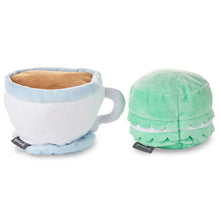 Load image into Gallery viewer, Better Together Teacup and Macaron Cookie Magnetic Plush Pair, 3.5&quot;
