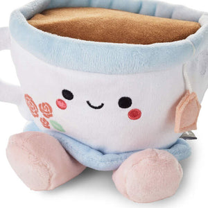 Better Together Teacup and Macaron Cookie Magnetic Plush Pair, 3.5"