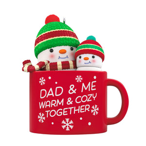 Dad & Me Hot Cocoa Mug 2023 Ornament