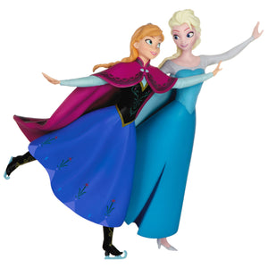 Disney Frozen 10th Anniversary Two Sisters, One Heart Ornament