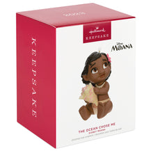 Load image into Gallery viewer, Disney Moana The Ocean Chose Me Porcelain Ornament
