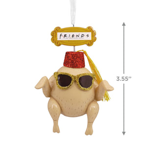 Friends Turkey in Fez and Sunglasses Hallmark Ornament