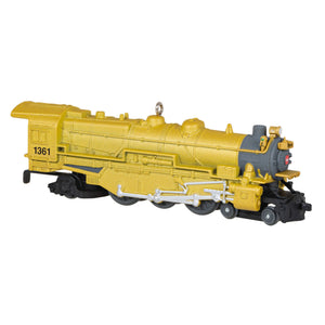 Lionel® Trains Yellow 1361 Pennsylvania K4 Steam Locomotive Metal Ornament