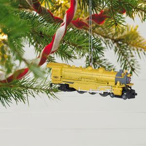 Lionel® Trains Yellow 1361 Pennsylvania K4 Steam Locomotive Metal Ornament