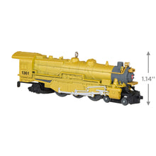 Load image into Gallery viewer, Lionel® Trains Yellow 1361 Pennsylvania K4 Steam Locomotive Metal Ornament
