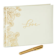 Load image into Gallery viewer, Love Wedding Guest Book With Pen
