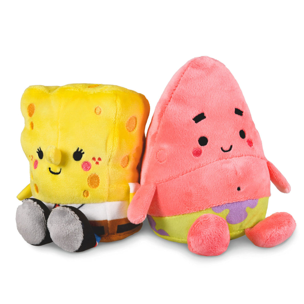Better Together Nickelodeon SpongeBob and Patrick Magnetic Plush Pair, 5.75