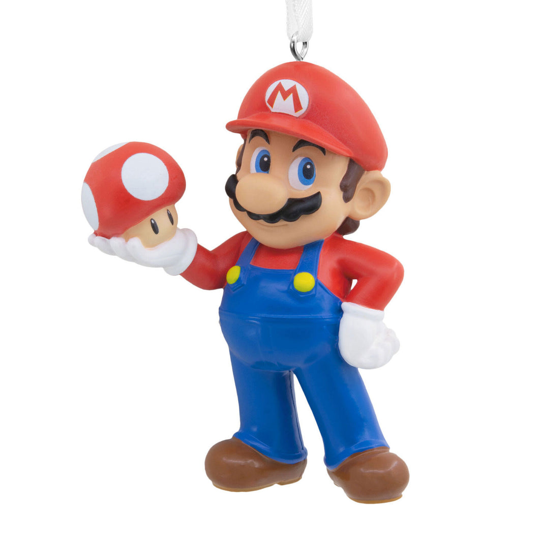 Nintendo Super Mario™ With Super Mushroom Hallmark Ornament