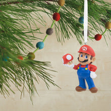 Load image into Gallery viewer, Nintendo Super Mario™ With Super Mushroom Hallmark Ornament
