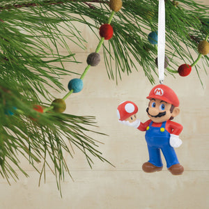 Nintendo Super Mario™ With Super Mushroom Hallmark Ornament