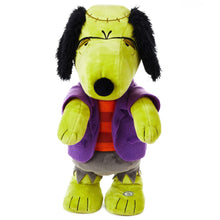 Load image into Gallery viewer, Peanuts® Franken-Snoopy Plush With Sound and Motion, 11&quot;
