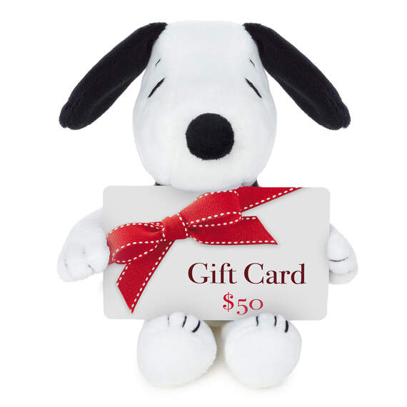 Peanuts® Snoopy Plush Gift Card Holder, 4.2