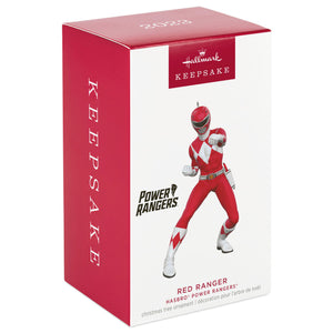 Hasbro® Power Rangers® Red Ranger Ornament