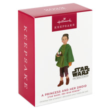 Load image into Gallery viewer, Star Wars: Obi-Wan Kenobi™ A Princess and Her Droid Ornament
