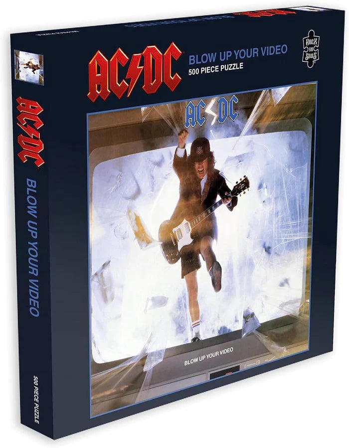 AC/DC BLOW UP YOUR VIDEO 500 PIECE JIGSAW PUZZLE