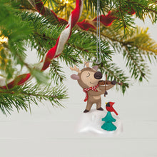Load image into Gallery viewer, Festive Fiddler Musical Ornament
