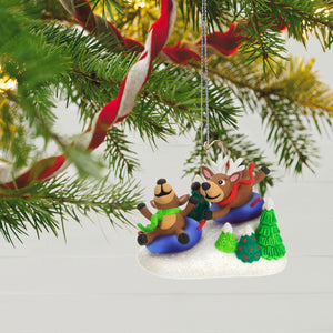 Reindeer Antics Ornament