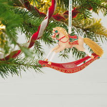 Load image into Gallery viewer, 50 Years of Memories Rocking Horse Special Edition Porcelain Ornament
