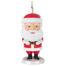 Load image into Gallery viewer, Mini Wiggly Santa Ornament, 1.29&quot;
