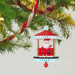 Santa-Go-Round Ornament