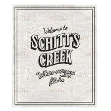 Load image into Gallery viewer, Schitt&#39;s Creek® Everyone Fits In Blanket

