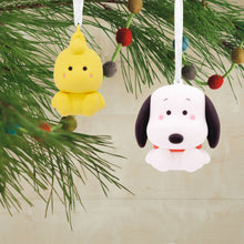 Load image into Gallery viewer, Better Together Snoopy and Woodstock Magnetic Hallmark Ornaments, Set of 2
