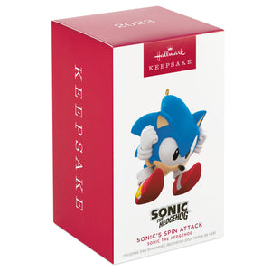 Sonic the Hedgehog Sonic's Spin Attack Ornament