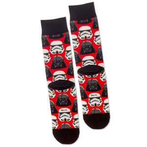 Star Wars™ Darth Vader™ and Stormtrooper™ Helmet Novelty Crew Socks